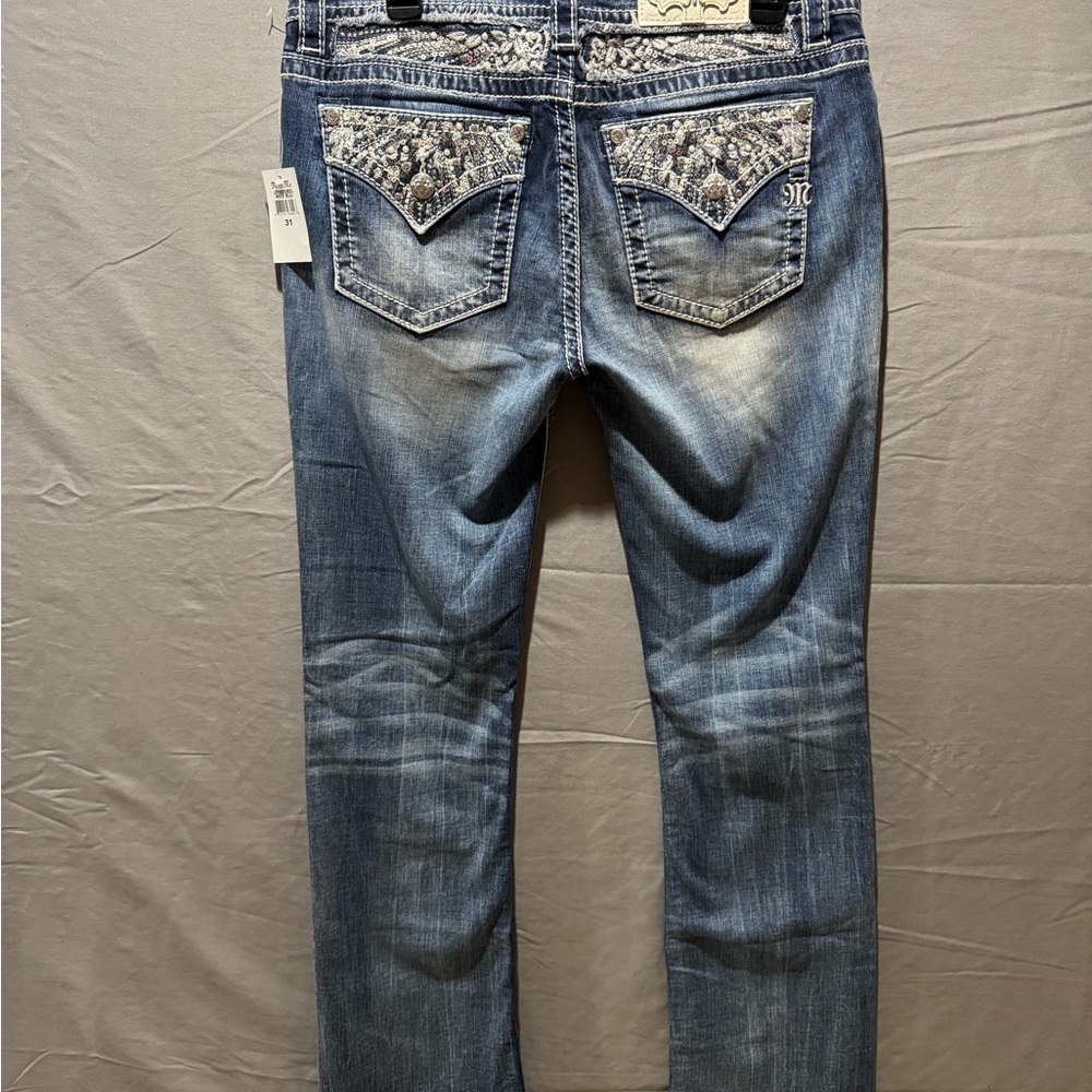 Miss Me Medium Blue Denim Jeans